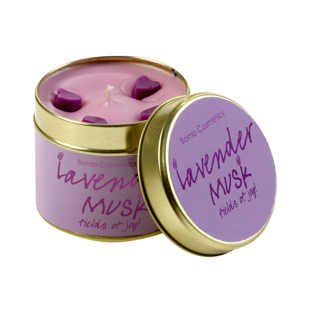 Vela Aromática Natural Lavender Musk Xabone Cosméticos Orgánicos Diciembre 2023 4823